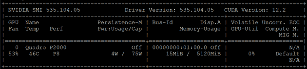 nvidia-smi